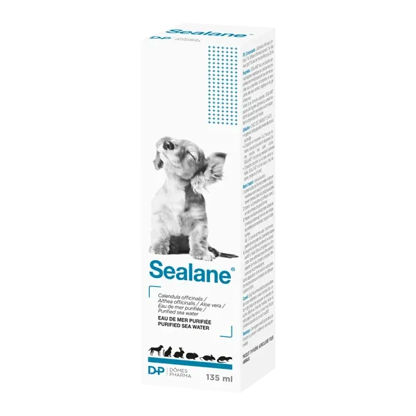 Sealane - Soin auriculaire du chien, chat et NAC - 135 ml - DOMES PHARMA