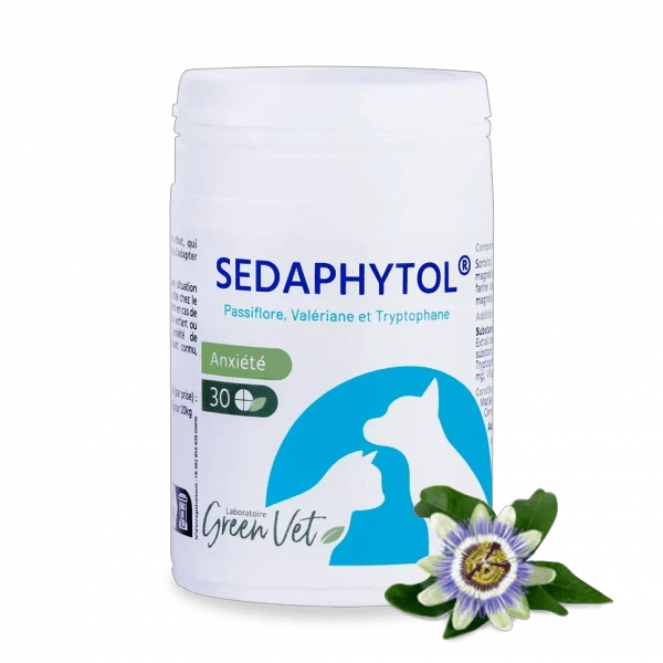 Sedaphytol - Anxiété et stress - 30 comprimés - Chien et chat - GREENVET