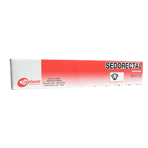 Sedorectal - Pommade inflammation rectale - Chien - 15 g - COOPHAVET