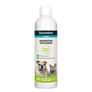 Anti-Geruch-Shampoo – Hund und Katze – Bio – 240 ml – BIOCANINA