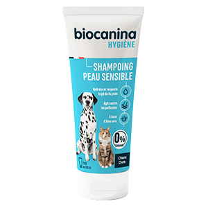Shampoing Peau sensible - Chien et chat - 200 ml - BIOCANINA
