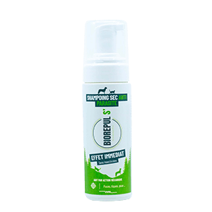 Shampoing sec anti-parasites - Chien et Chat - BIOREPUL'S