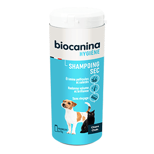 Shampoing Sec - Sans rinçage - Chien et Chat - 75 g - BIOCANINA