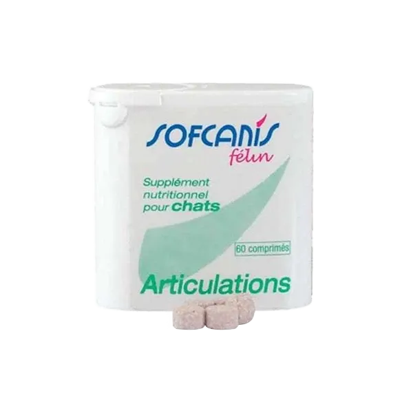 Sofcanis Félin Articulations du chat - 60 comprimés - MOUREAU