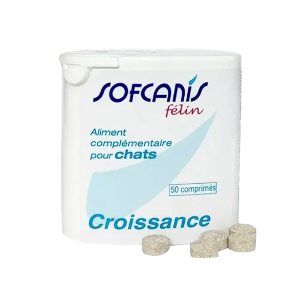 Sofcanis Félin Croissance - Croissance du chaton - 50 comprimés - MOUREAU