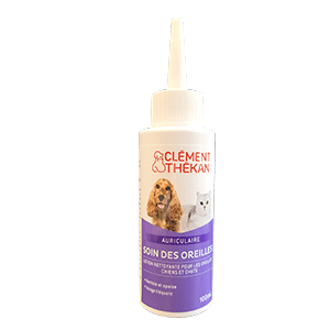 Ohrenpflege - Reinigt und beruhigt - Hund und Katze - 100 ml - CLÉMENT THÉKAN