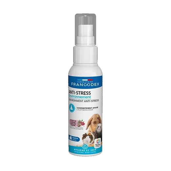 Anti-stress Spray for Rabbits and Rodents - Habitat - 100 ml - FRANCODEX