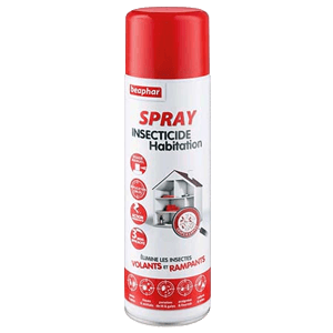 Spray insetticida per l'ambiente domestico - 500 ml - BEAPHAR