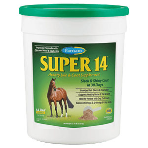 Super 14 - Beauté de la peau, poils et crins - 2,27 kg - Cheval - FARNAM
