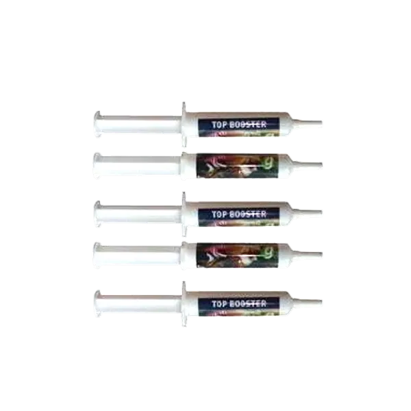 Top Booster Seringues - Booster pour chevaux de sport - 5 x 12g - GreenPex
