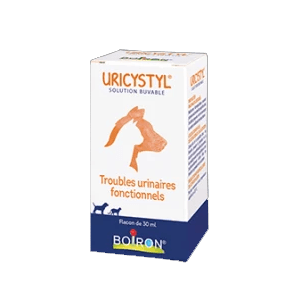 Uricystyl - Traitement homéopathique des troubles urinaires - Chien et chat - 30 ml - BOIRON