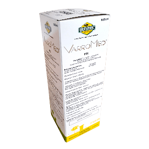 Varromed - Varroa destructor - Abeilles - Flacon de 555 ml - BEEVITAL (péremption 08/26)