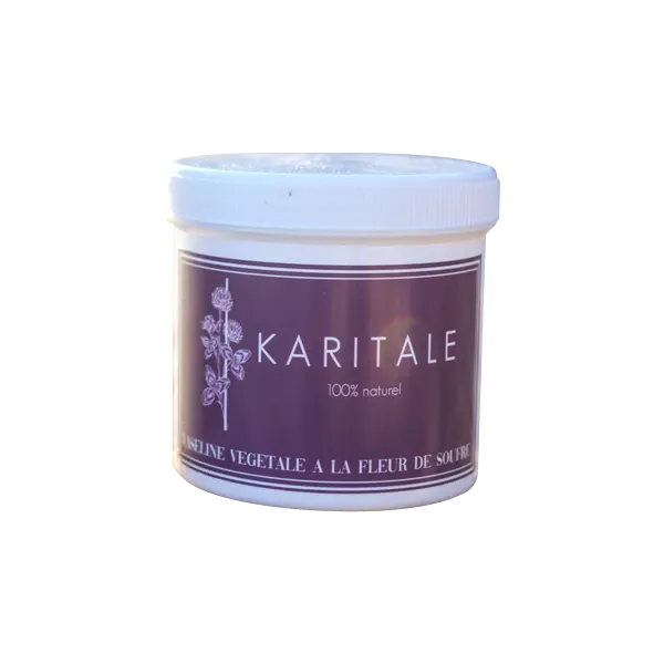 Vaselina vegetal com enxofre - Afeções da pele - Gale das patas - Cavalo - 500 ml - KARITALE