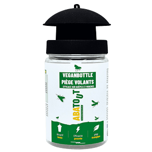 Veganbottle - Piège volants - Guêpes et mouches - Piège + 3 sachets - ABATOUT