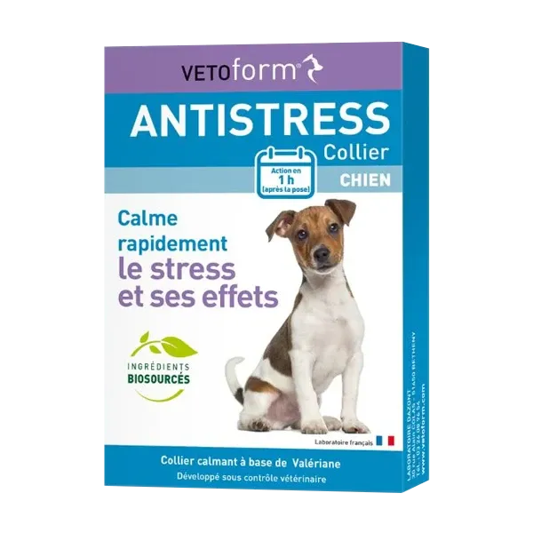 Antistress collier - Valériane - Chien - VETOFORM