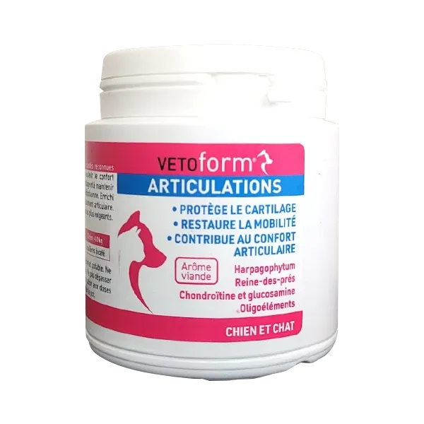 Articulations du chien et du chat - Douleurs articulaires - 100 g - VETOFORM