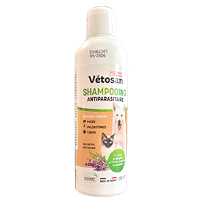 Vétosan - Shampooing Antiparasitaire - 200 ml - CLÉMENT THÉKAN