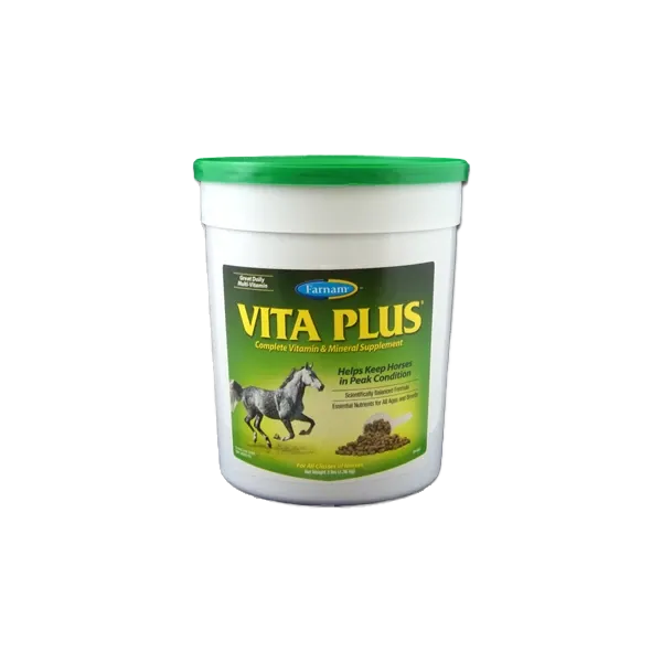 Vita plus - Vitamines et minéraux pour cheval - 1,3 kg - FARNAM