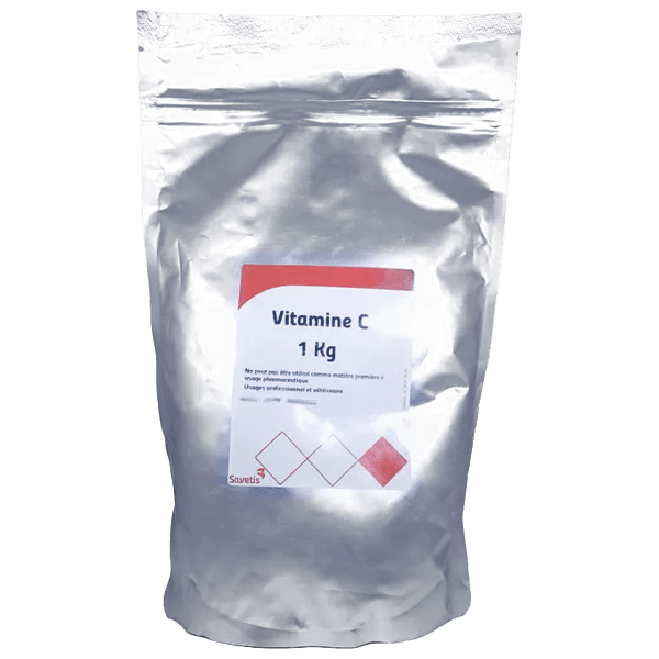 Vitamina C - Suplemento nutricional multiespecies - 1 kg - SAVETIS