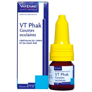 VT Phak - Collyre pour chien et chat - 5 ml - VIRBAC