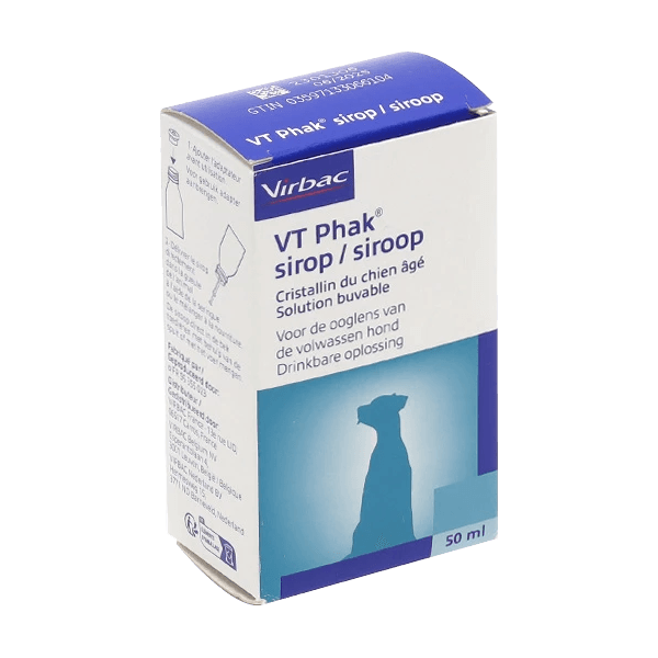 VT Phak Sirop - Cristallin du chien âgé - 50 ml - Chien - VIRBAC