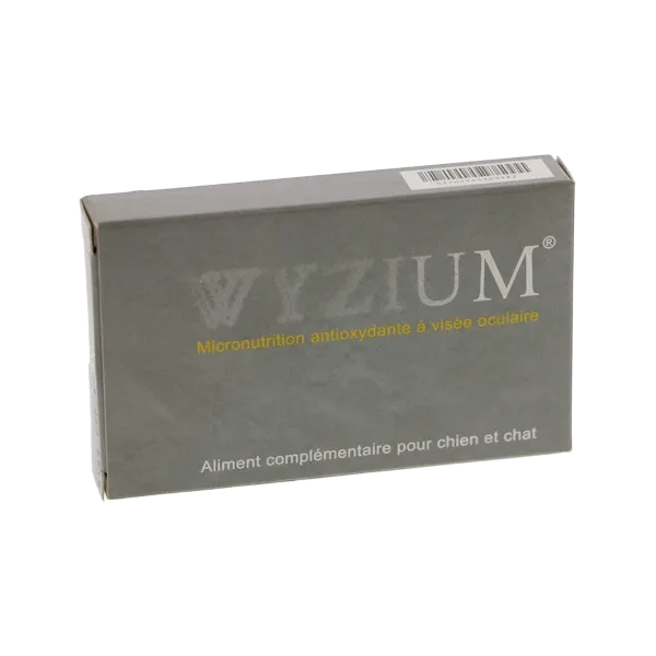 Wyzium - Soutien de la vision du chien et chat - 40 comprimés - MOUREAU